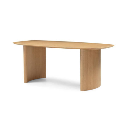 Esstisch MARIS 200 cm, oval, Naturfurnier Eiche
