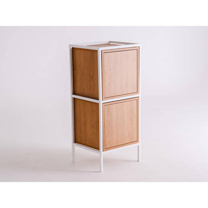 Rack SKAP 1R2 Doppia Porta - Bianco