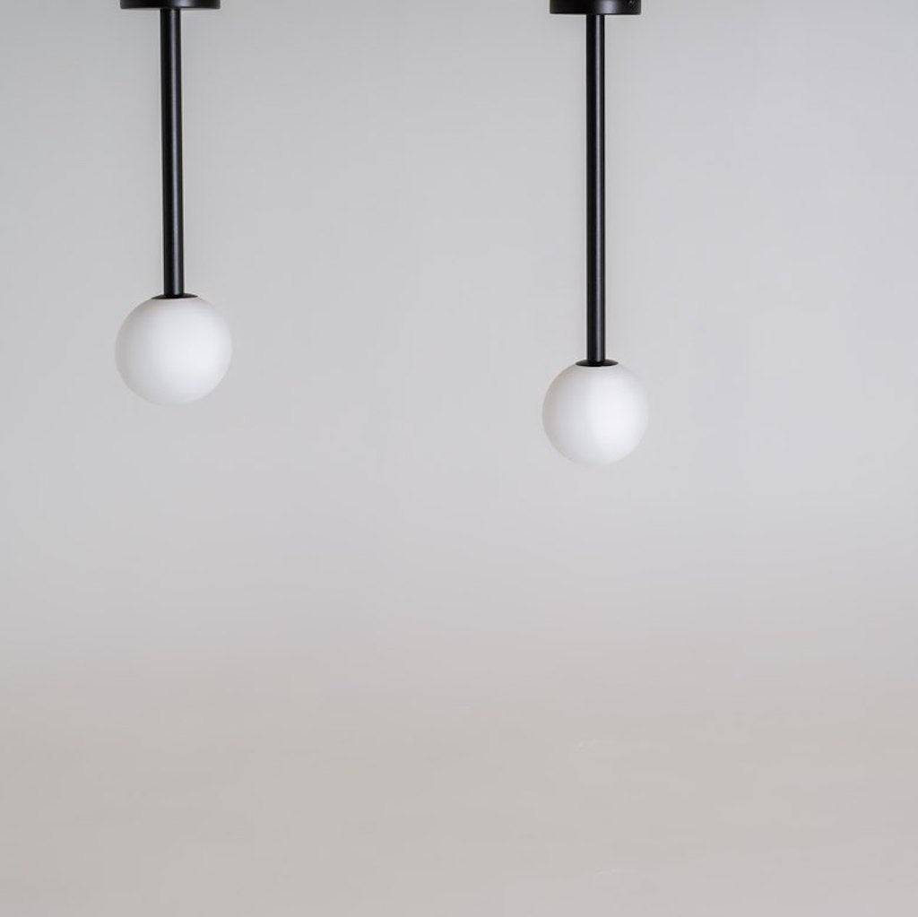 Lampada a soffitto SODO S - Nero