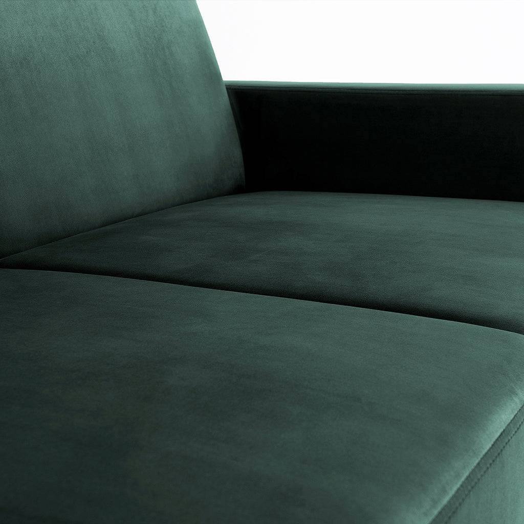Divano letto STABLE 3 posti - avocado, naturale