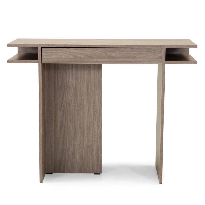 Scrivania/Console ANSO con cassetto, quercia perla