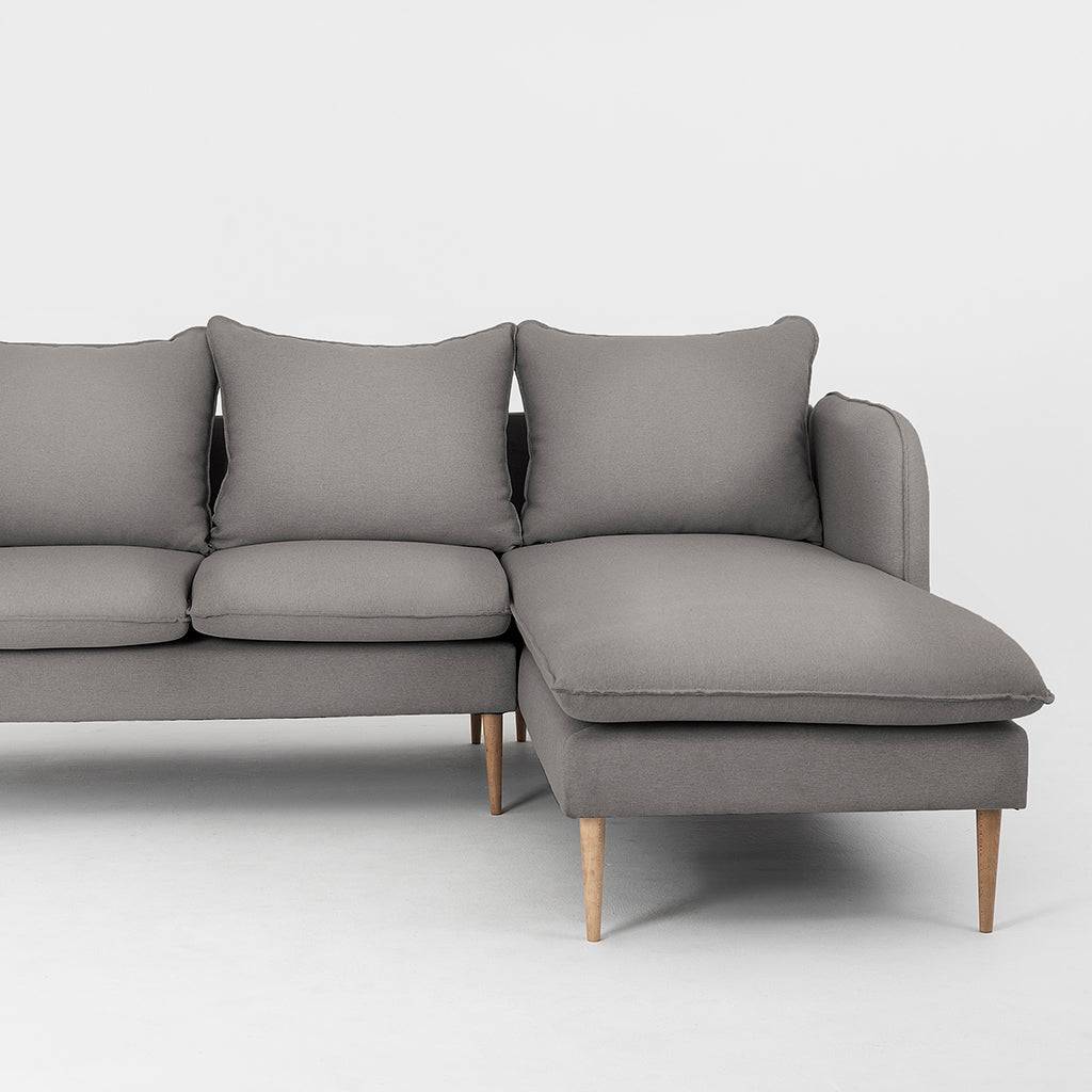 Ecksofa POSH P WOOD Stahl
