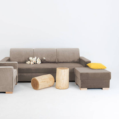 Sitzhocker STABLE - Beige