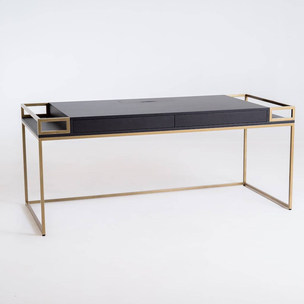 Scrivania K16 Nero 180 - Oro