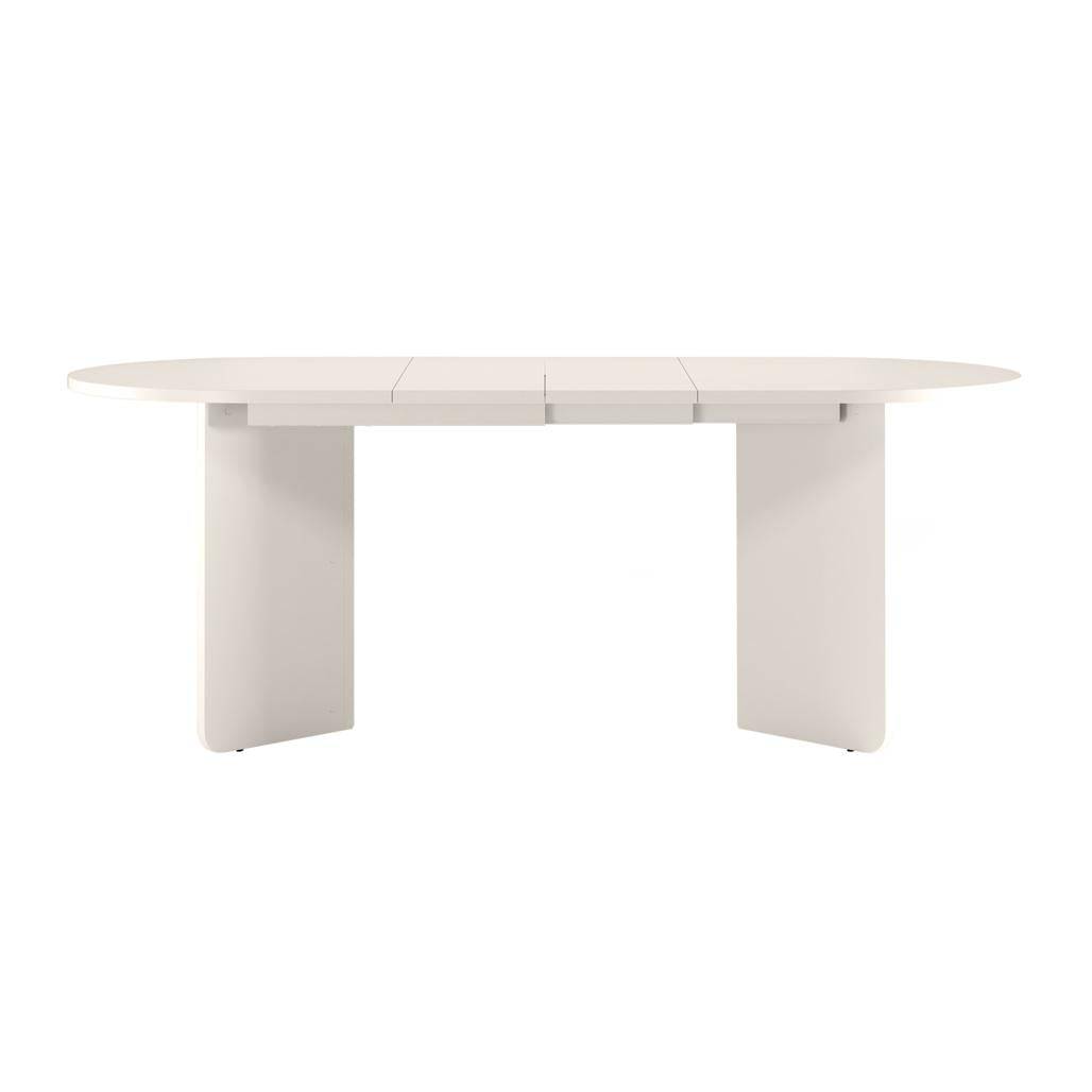 Ausziehtisch MADERICK 140-200 cm, oval, Kaschmir