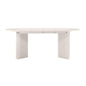 Tavolo estensibile MADERICK 140-200 cm, ovale, cashmere