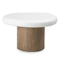 Tavolino OBUO 50 cm Bianco Noce