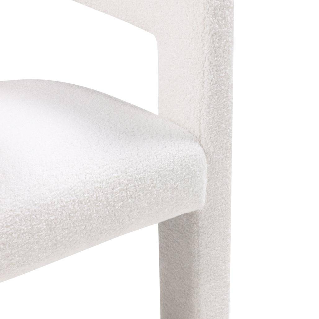 Poltrona Relax LAUREN Crema Bouclé
