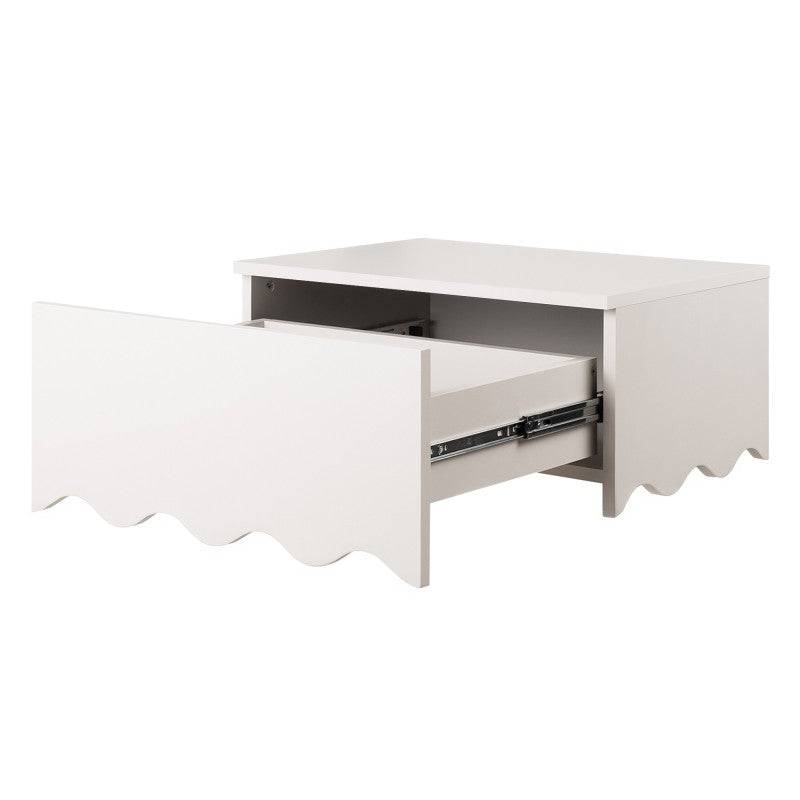 Comodino TIM Cashmere con Onda