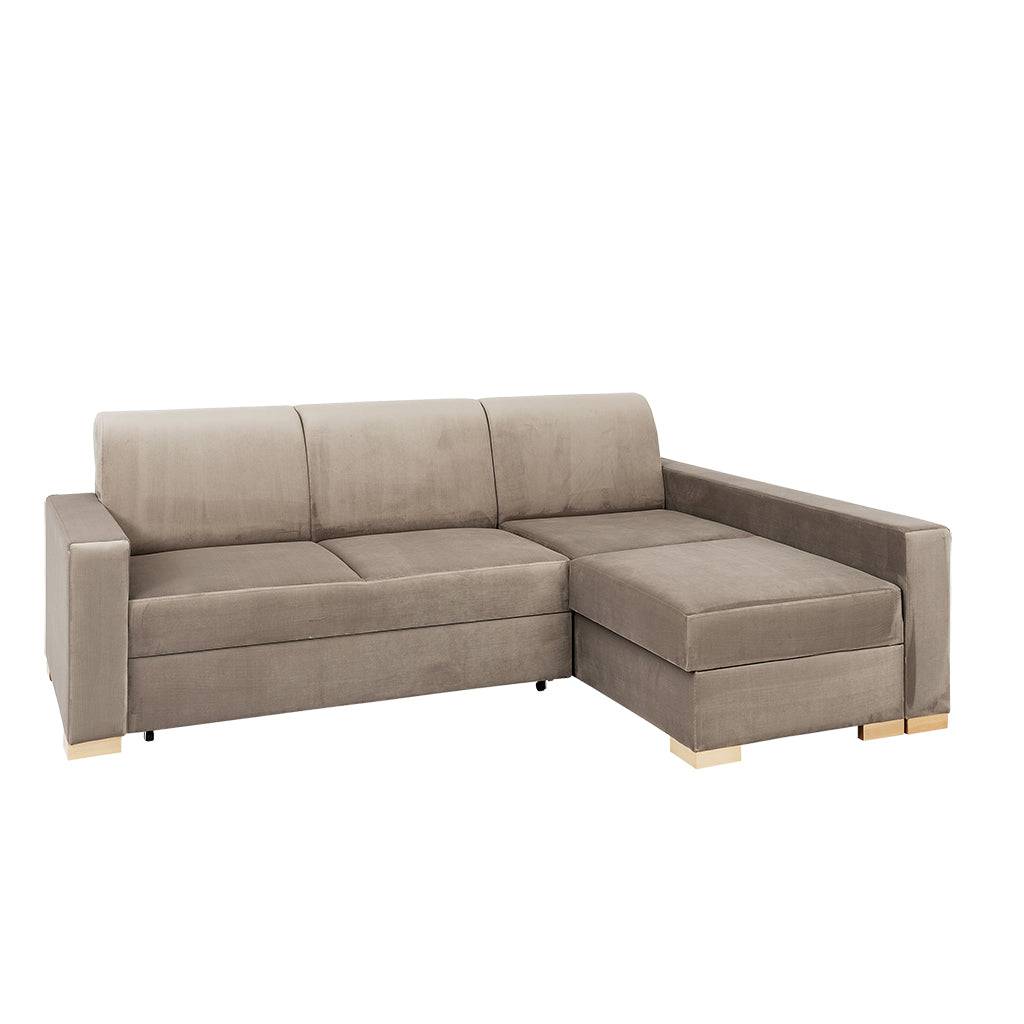 Divano Letto Angolare STABLE R - Beige