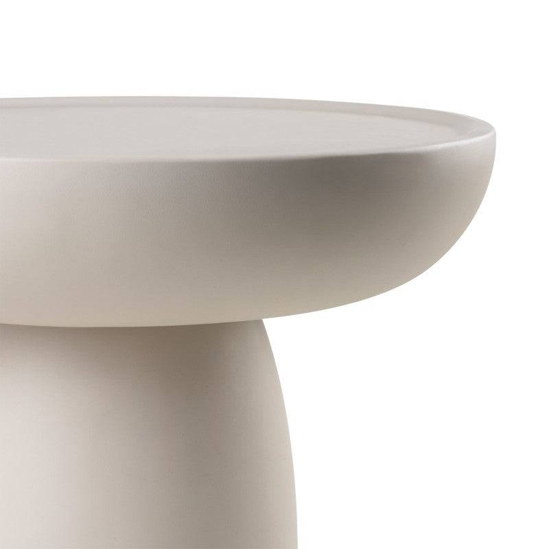 LORENSI Couchtisch 60 cm, beige, matt lackiert