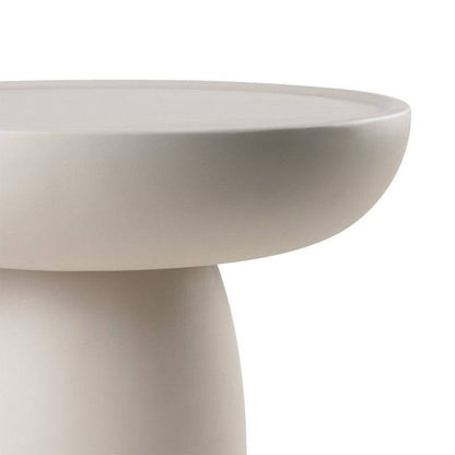LORENSI Couchtisch 60 cm, beige, matt lackiert