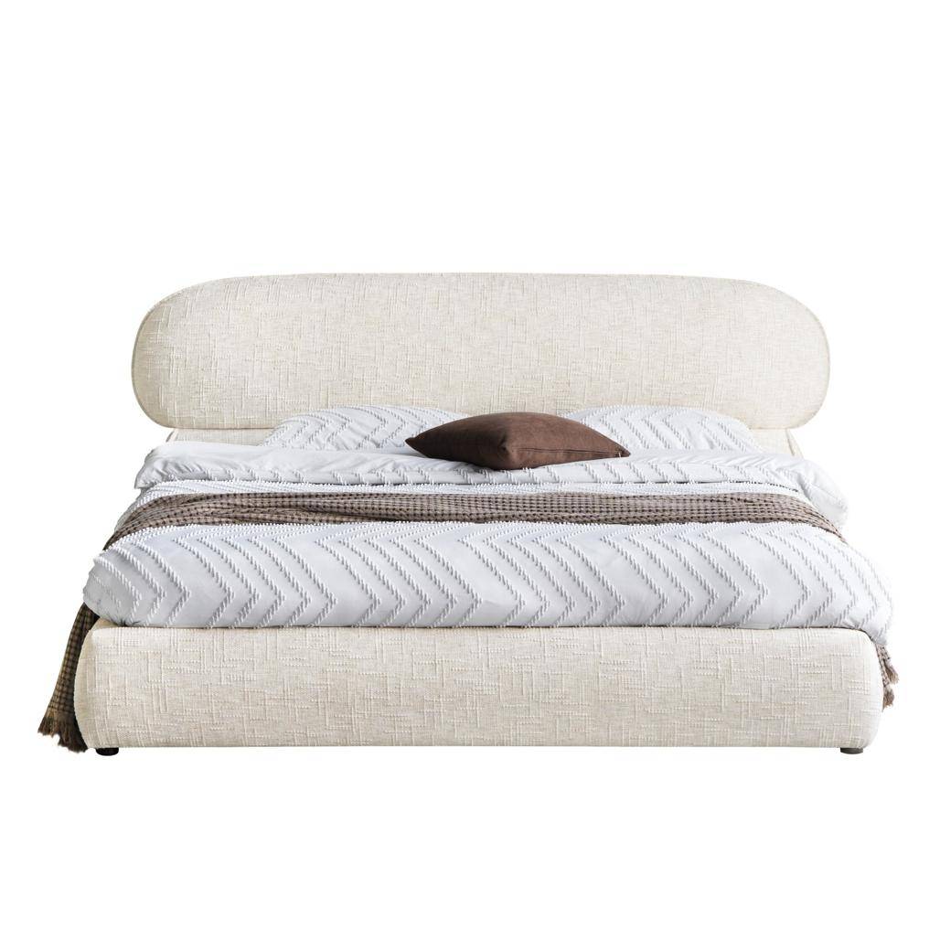Letto AVION 160x200 cm, beige chiaro, contenitore
