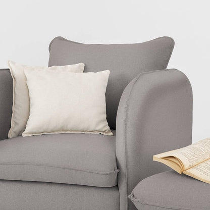 Poltrona POSH WOOD - Acciaio, Naturale