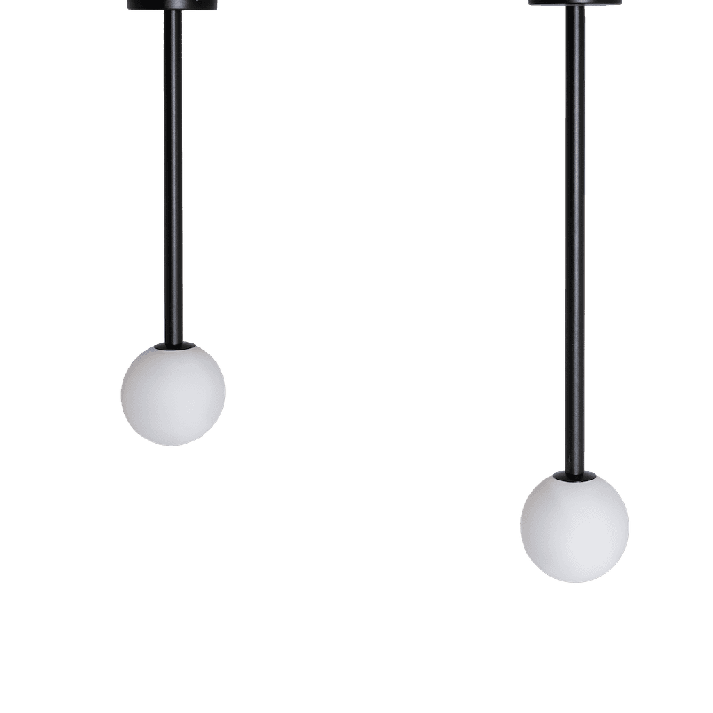 Lampada a soffitto SODO S - Nero