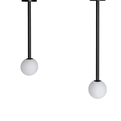 Lampada a soffitto SODO S - Nero
