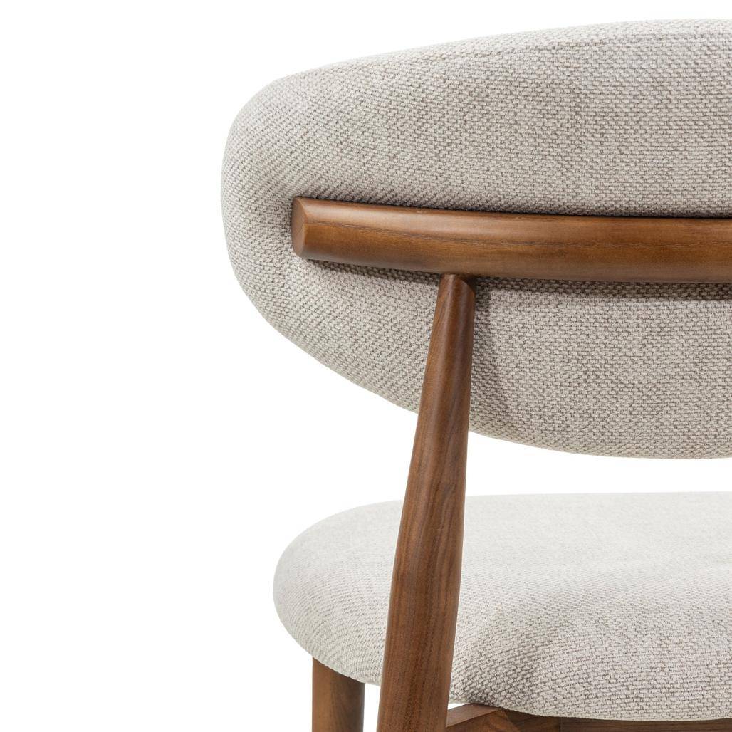 Barhocker MIRALI Beige und Braun