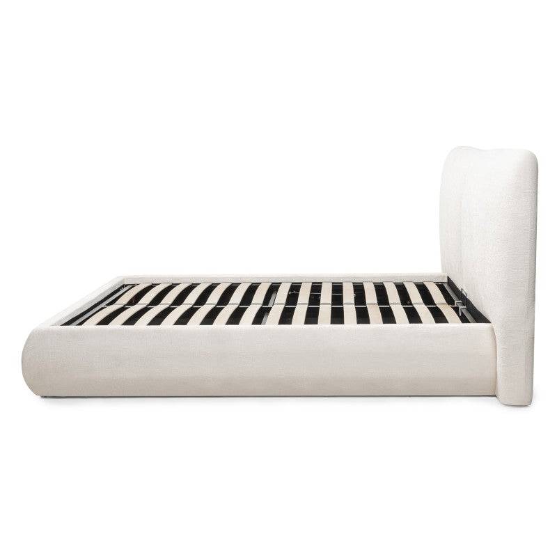Letto UNAR imbottito 180x200 cm, beige