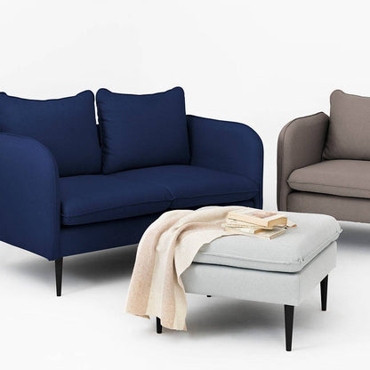 Sofa POSH, 2-Sitzer – Tintenschwarz