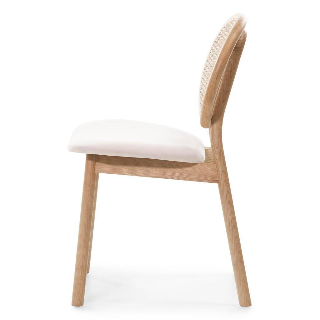 Sedia SUMBA Legno Intrecciato Viennese Naturale/Beige