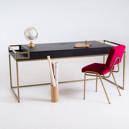 Scrivania K16 Nero 140 - Oro