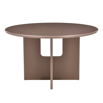 Tavolo da pranzo HOLL, 120 cm rotondo, marrone
