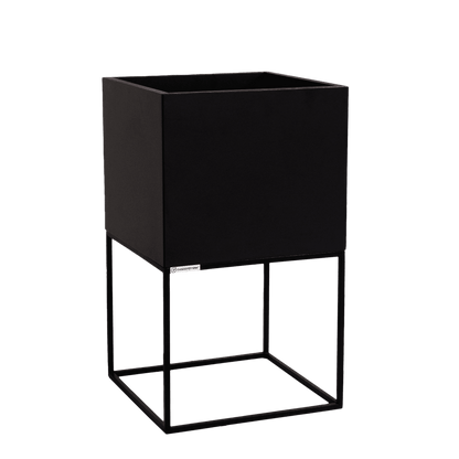 Blumentopf PALMUS METAL 60x35x35 - Schwarz