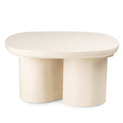 Tavolo PUREL 80 cm Beige Chiaro Lucido
