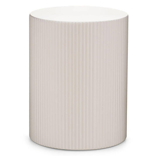 Tavolino laterale RYU, 35 cm, grigio-beige