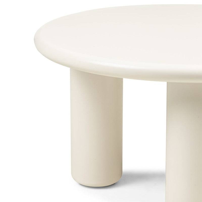 Tavolino TONI 60cm panna finitura opaca