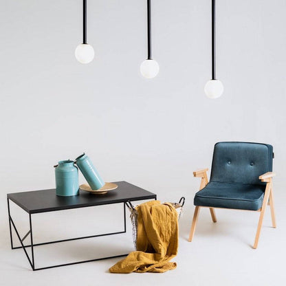 Lampada a soffitto SODO M - Nero