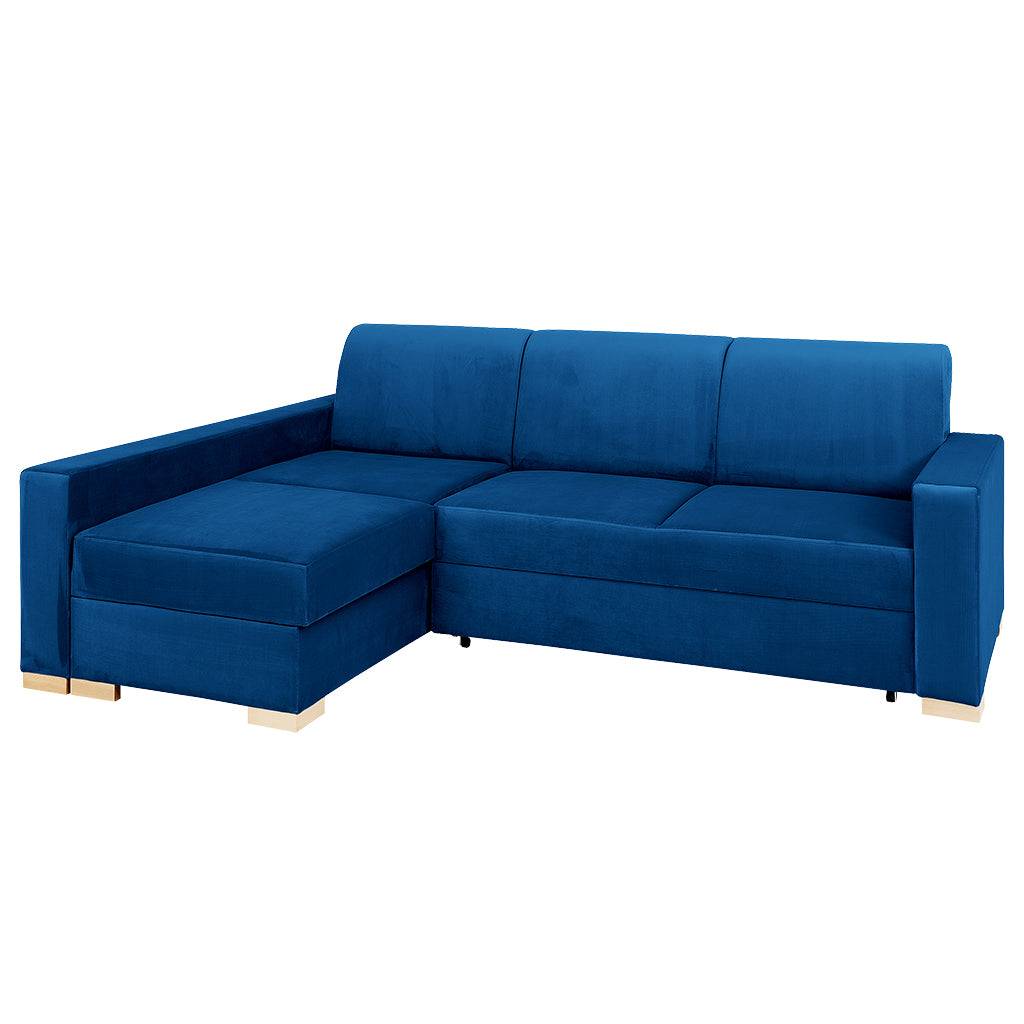 Ecksofa mit Schlaffunktion STABLE L - Chokeberry