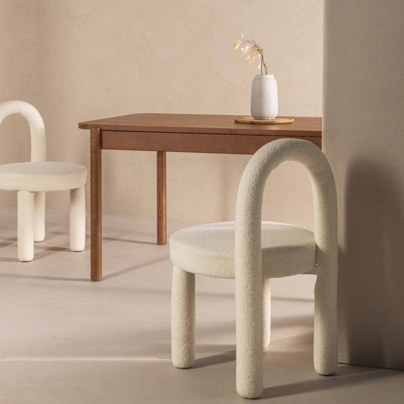 Tavolo MORENO allungabile 160-200 cm, marrone