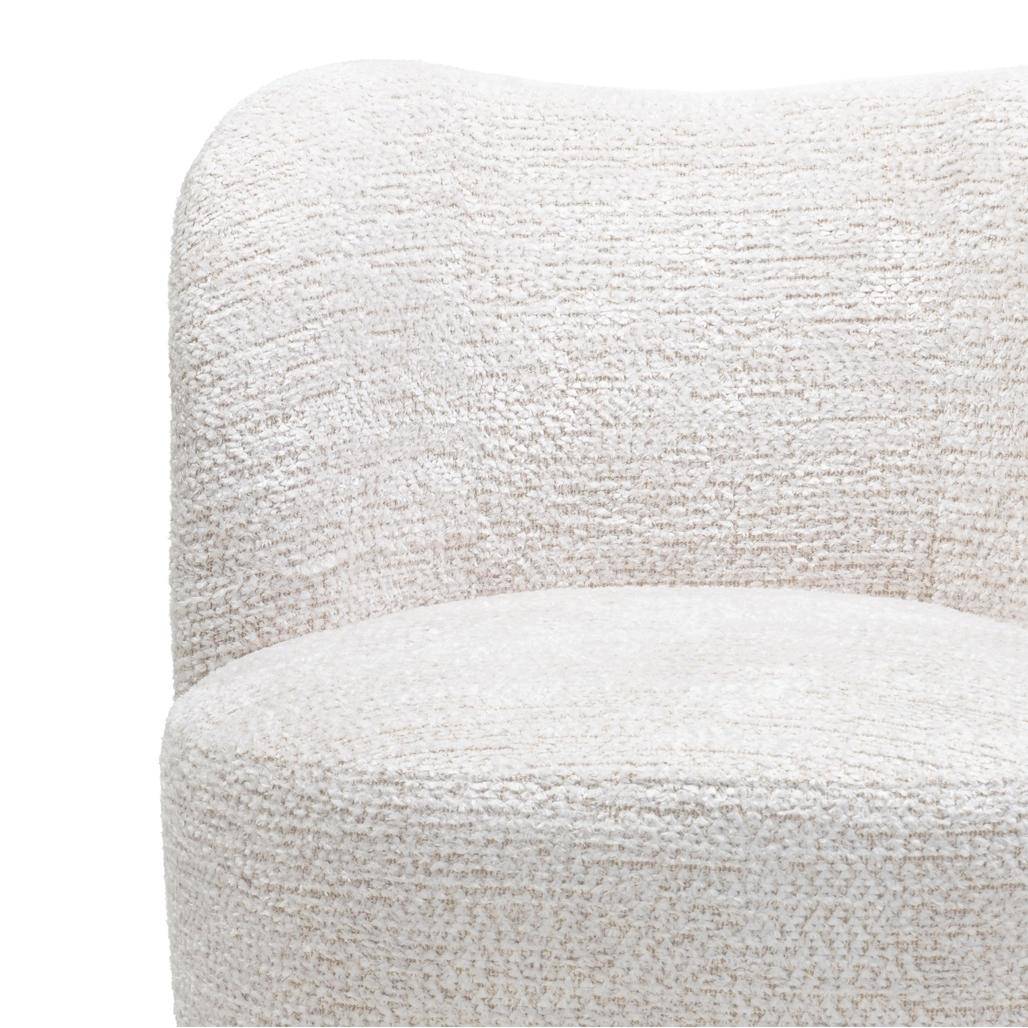 Poltrona Relax IMAMI, Beige, Forme Arrotondate