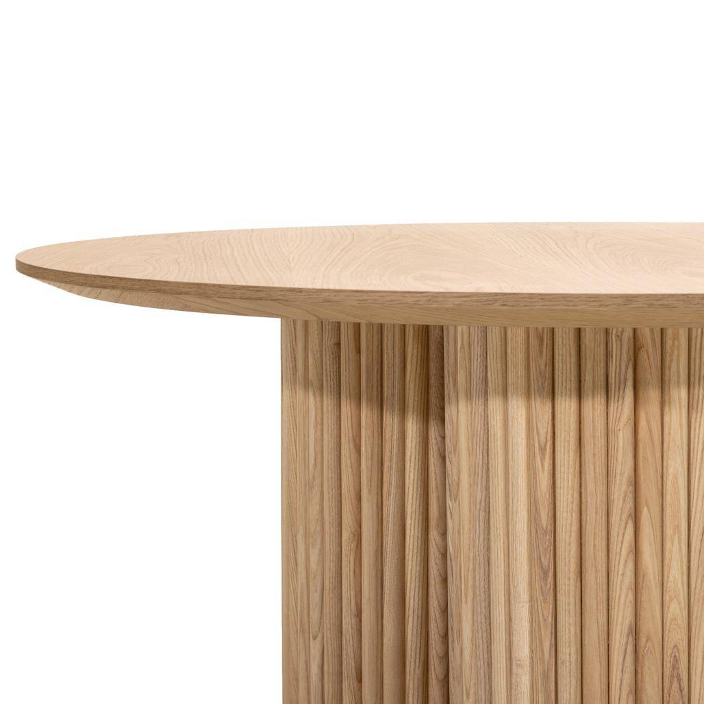 Beistelltisch NAORA II rund 100 cm, Eiche und Esche