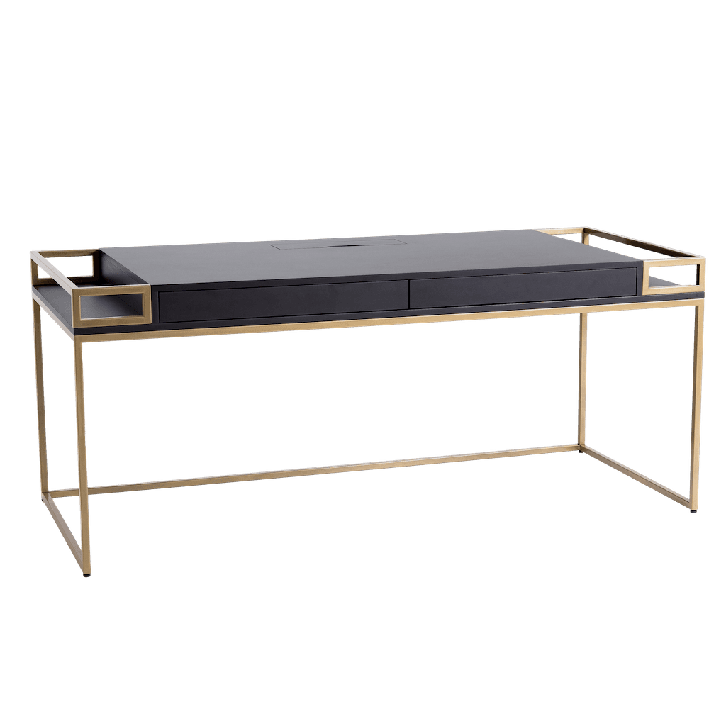 Scrivania K16 Nero 160 - Oro