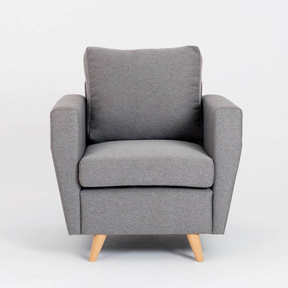 Poltrona LOVER Steel, Naturale