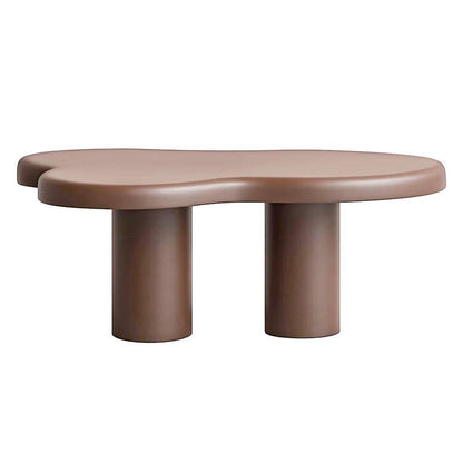 Tavolino da caffè BIZARRO 100 cm, cioccolato