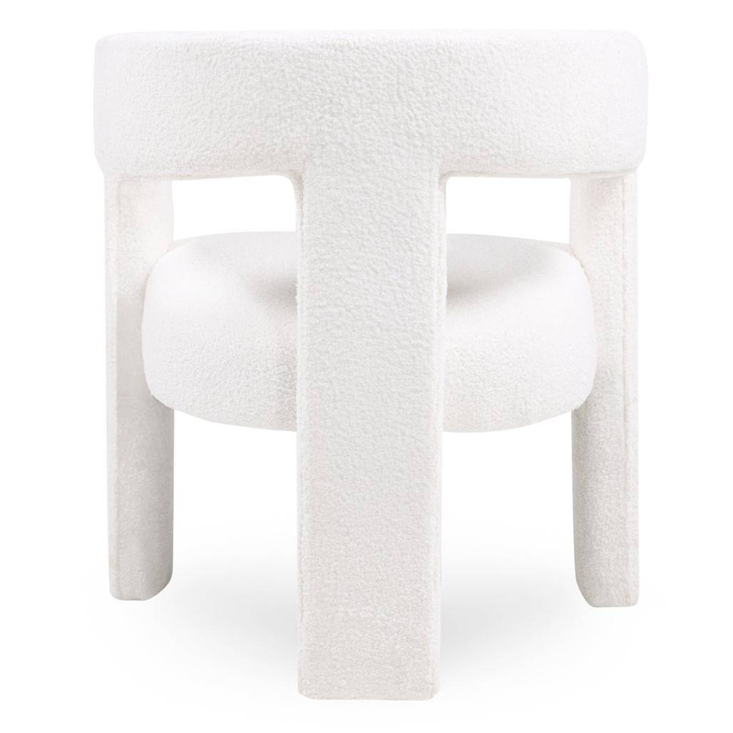 Poltrona Relax LAUREN Crema Bouclé