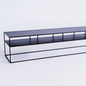 TENSIO 2 FLOOR METAL RTV Table 200x45 - Black