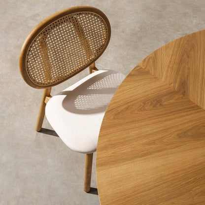 Sedia SUMBA Legno Intrecciato Viennese Naturale/Beige