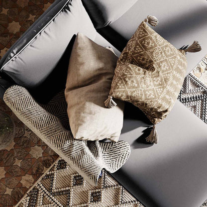 Ecksofa POSH L WOOD Platin