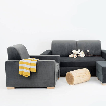Poltrona STABLE Grigio Lilla