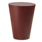 Beistelltisch ELISSA TALL 40 cm Bordeaux Hochglanz
