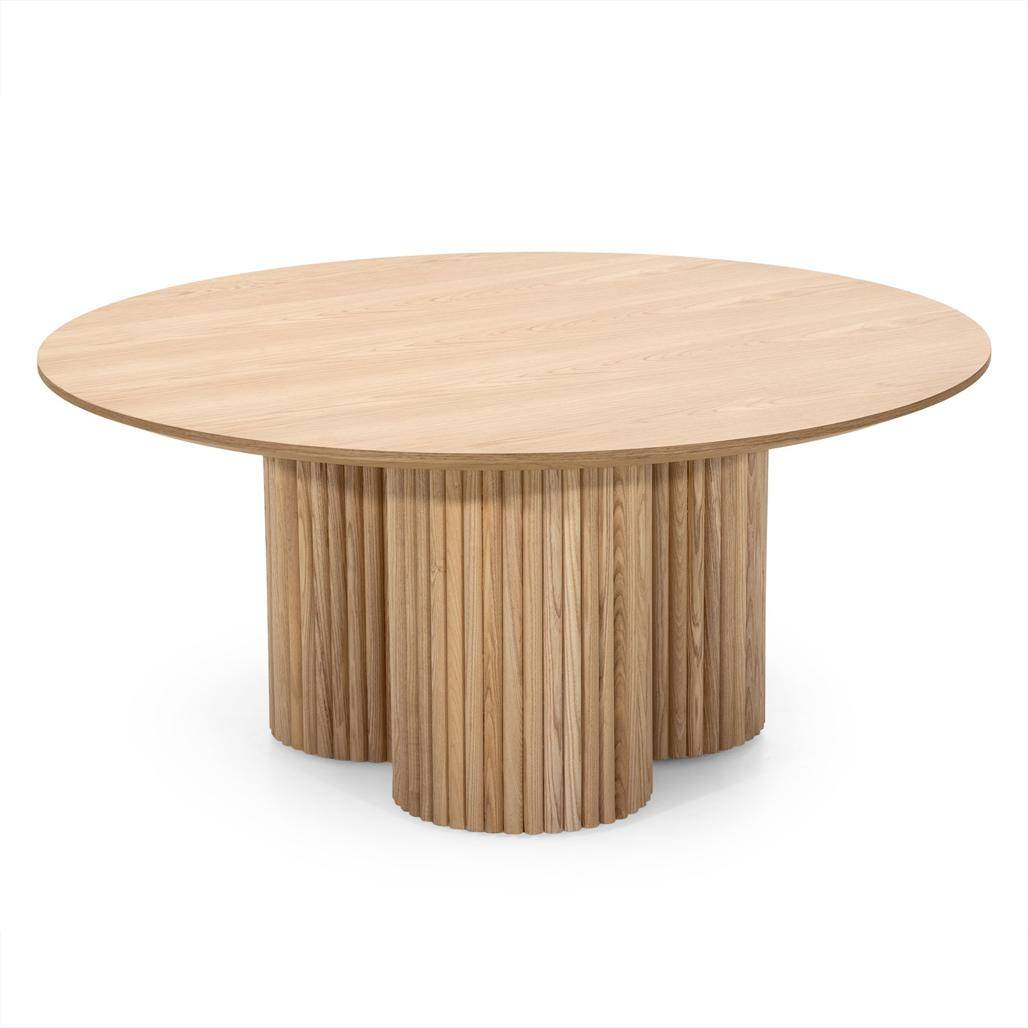 Beistelltisch NAORA II rund 100 cm, Eiche und Esche
