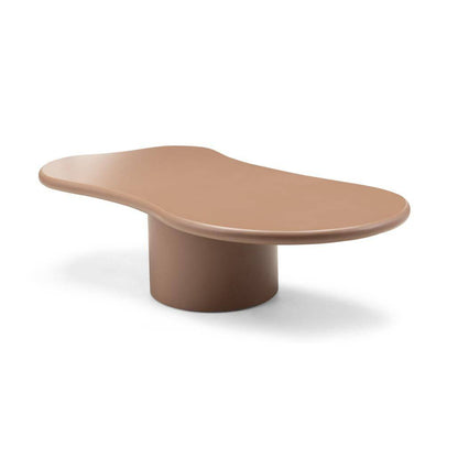 Couchtisch BIZARRE, Zimt, abgerundete Formen