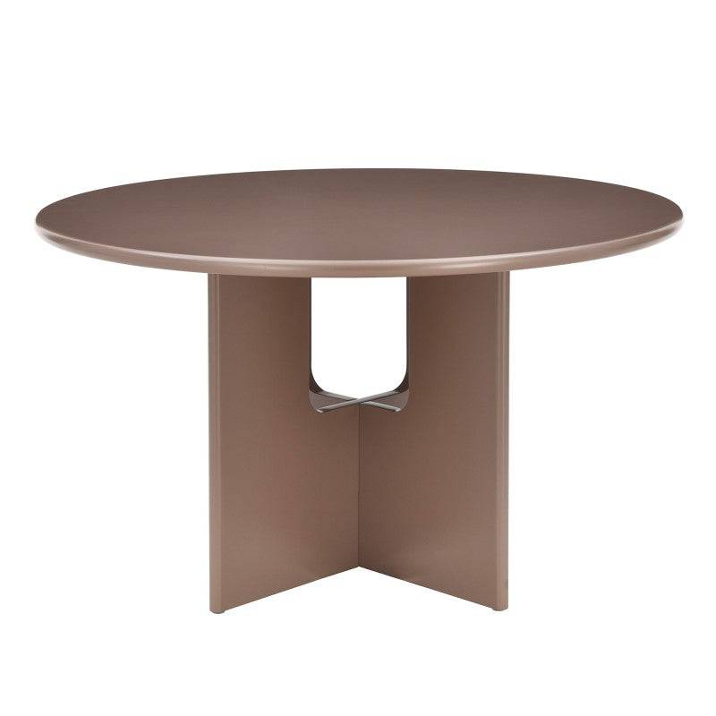 Tavolo da pranzo HOLL, 120 cm rotondo, marrone