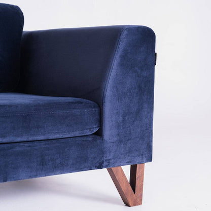 Schlafsofa 2-Sitzer WILLY - Chokeberry, Nutty