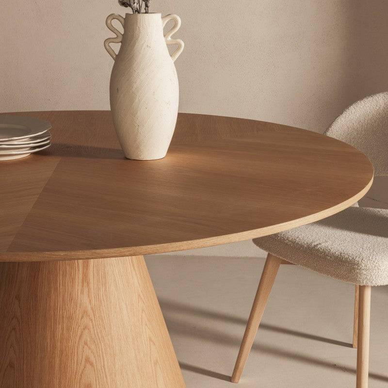 KORELLA Tavolo Rotondo 137 cm Rovere Naturale
