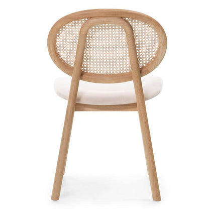 Sedia SUMBA Legno Intrecciato Viennese Naturale/Beige